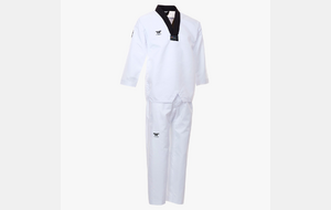dobok combat col blanc ou noir