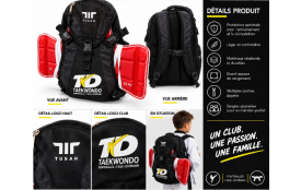 🥋 Sac à dos TUSAH – Taekwondo Fontenilles / L’Isle-Jourdain