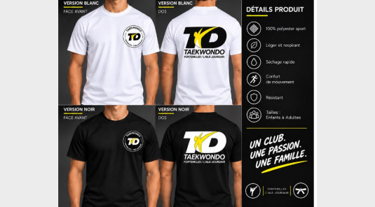👕 T-shirt du club 
