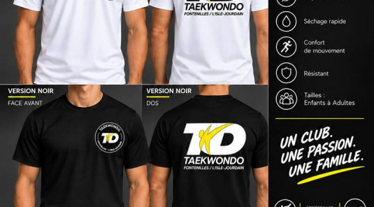 C'est nouveau dans la boutique du club ! 🥋🔥