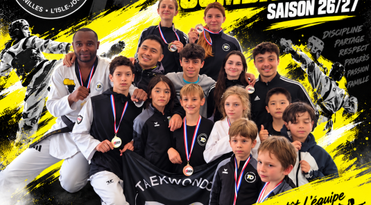🥋 Saison 2026/2027 : notre nouvelle équipe Combat entre en scène ! 💛🖤